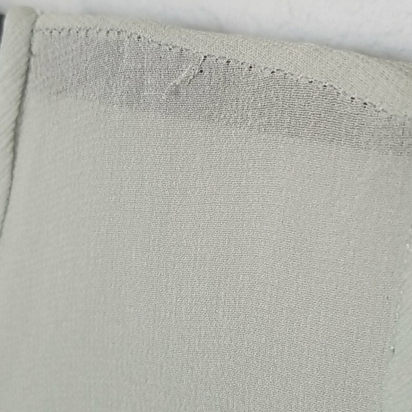 J.Crew NWT Romantic Dusty Shale Clara Illusion Chiffon Sleeveless Dress size 8 - Picture 3 of 9